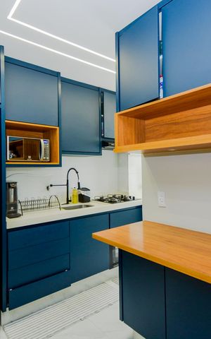 Apartamento à venda com 58m², 2 quartos e 1 vagaCozinha