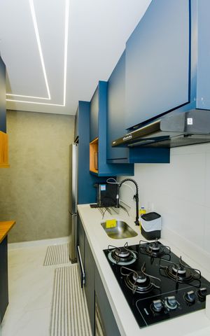 Apartamento à venda com 58m², 2 quartos e 1 vagaCozinha