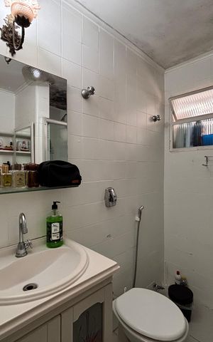 Apartamento para alugar com 77m², 2 quartos e 1 vagaBanheiro