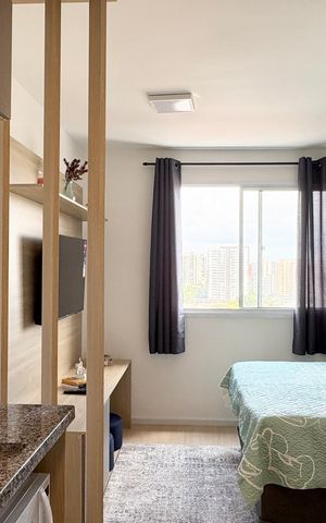 Studio para alugar com 17m², 1 quarto e sem vaga Studio para alugar com 17m², 1 quarto e sem vagaCozinha