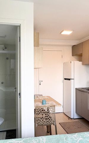 Studio para alugar com 17m², 1 quarto e sem vaga Studio para alugar com 17m², 1 quarto e sem vagaQuarto