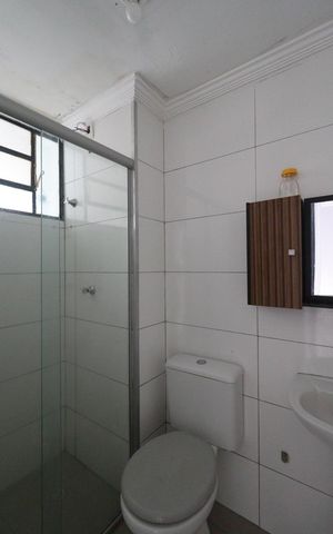 Apartamento para alugar com 50m², 2 quartos e 1 vaga Apartamento para alugar com 50m², 2 quartos e 1 vagaBanheiro
