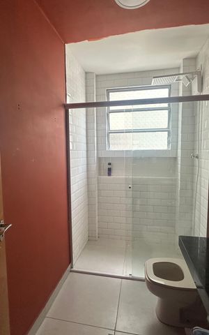 Apartamento para alugar com 65m², 1 quarto e 1 vaga Apartamento para alugar com 65m², 1 quarto e 1 vagaBanheiro