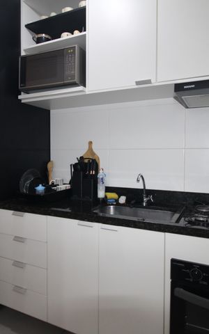 Apartamento para alugar com 42m², 2 quartos e 1 vagaSala / Cozinha