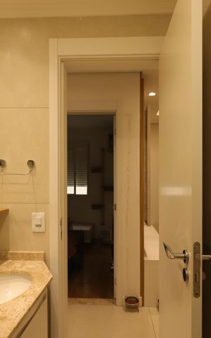 Apartamento à venda com 64m², 2 quartos e 1 vagaBanheiro Social