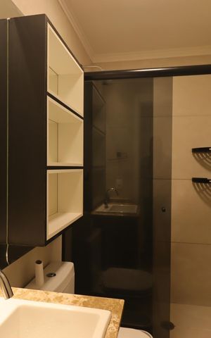 Apartamento à venda com 64m², 2 quartos e 1 vagaBanheiro da Suíte
