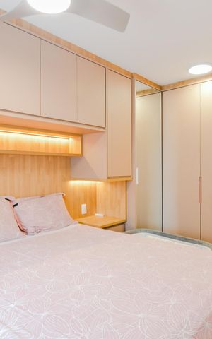 Apartamento à venda com 68m², 2 quartos e 2 vagasQuarto 2