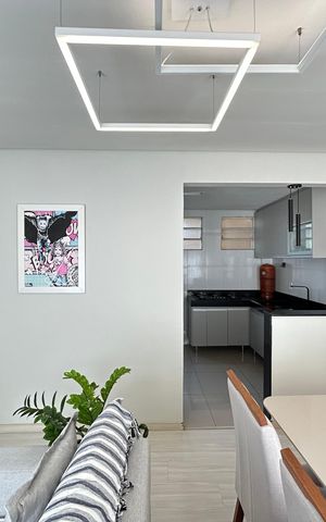 Apartamento à venda com 60m², 2 quartos e 1 vaga