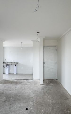 Apartamento à venda com 47m², 2 quartos e 2 vagas Apartamento à venda com 47m², 2 quartos e 2 vagasSala