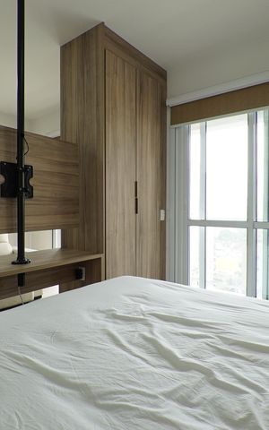 Studio para alugar com 28m², 1 quarto e 1 vagaQuarto