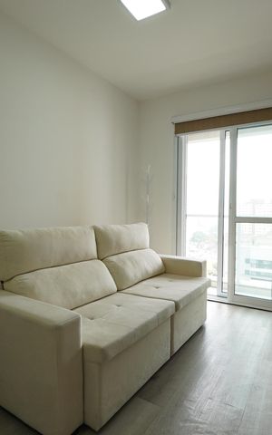 Studio para alugar com 28m², 1 quarto e 1 vagaSala