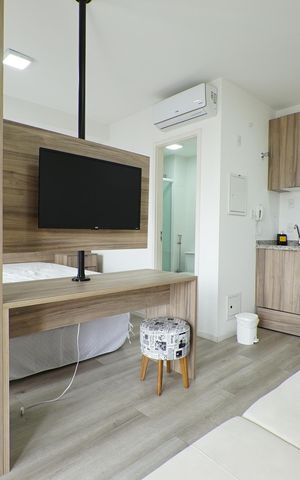 Studio para alugar com 28m², 1 quarto e 1 vagaSala