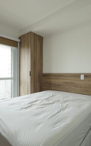 Studio para alugar com 28m², 1 quarto e 1 vagaQuarto
