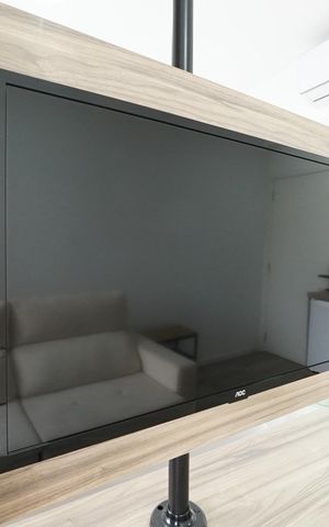 Studio para alugar com 28m², 1 quarto e 1 vagaSala