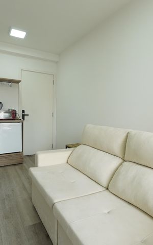 Studio para alugar com 28m², 1 quarto e 1 vagaSala