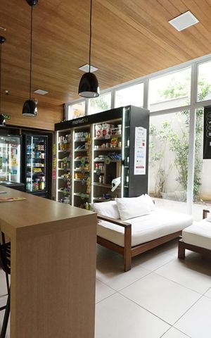 Studio para alugar com 28m², 1 quarto e 1 vagaMIni Mercado