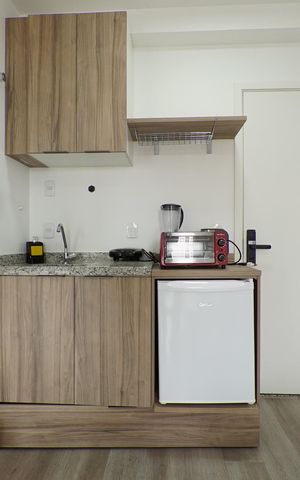 Studio para alugar com 28m², 1 quarto e 1 vagaCozinha