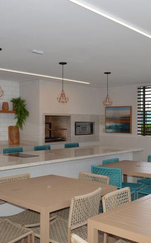 Apartamento à venda com 81m², 2 quartos e 1 vagaChurrasqueira