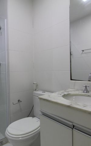 Apartamento para alugar com 120m², 3 quartos e 2 vagasBanheiro Social