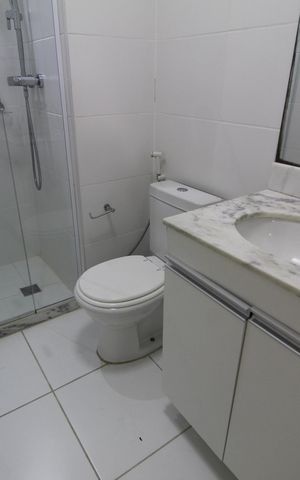 Apartamento para alugar com 120m², 3 quartos e 2 vagasBanheiro Social