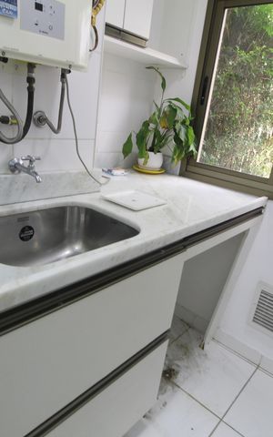 Apartamento para alugar com 120m², 3 quartos e 2 vagasÁrea de Serviço