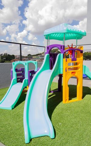 Apartamento para alugar com 59m², 2 quartos e sem vaga Apartamento para alugar com 59m², 2 quartos e sem vagaÁrea comum - Playground