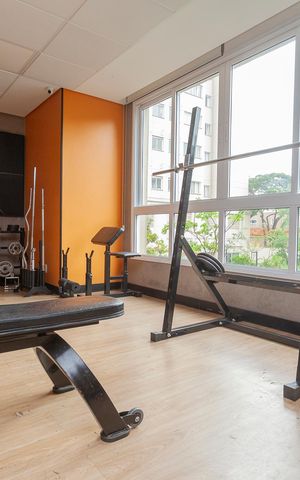 Apartamento para alugar com 42m², 2 quartos e 1 vagaÁrea comum - Academia