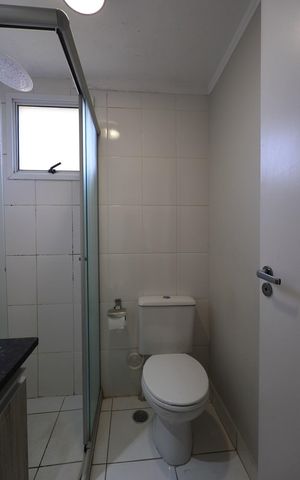 Apartamento à venda com 52m², 2 quartos e 1 vaga Apartamento à venda com 52m², 2 quartos e 1 vagaBanheiro