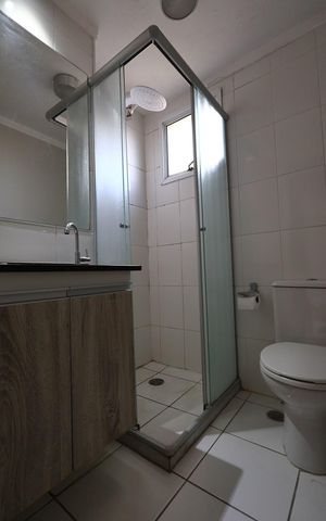 Apartamento à venda com 52m², 2 quartos e 1 vaga Apartamento à venda com 52m², 2 quartos e 1 vagaBanheiro