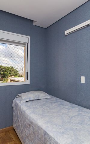 Apartamento à venda com 121m², 3 quartos e 2 vagasQuarto 2