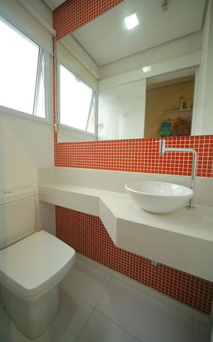 Casa de condomínio à venda com 118m², 3 quartos e 3 vagasLavabo da Sala 