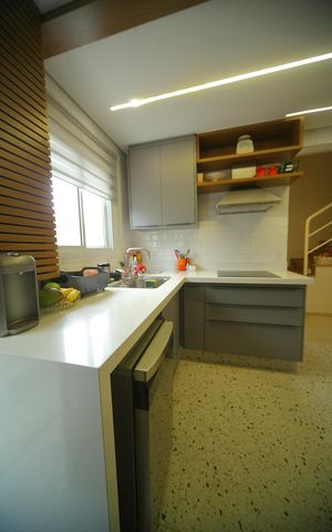 Casa de condomínio à venda com 118m², 3 quartos e 3 vagasCozinha 