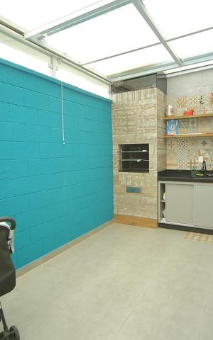 Casa de condomínio à venda com 118m², 3 quartos e 3 vagasVaranda da Sala 