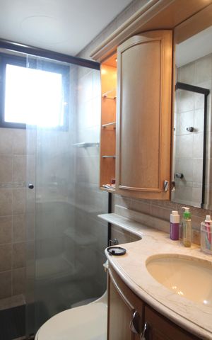 Apartamento para alugar com 67m², 2 quartos e 1 vagaBanheiro da Suíte 1