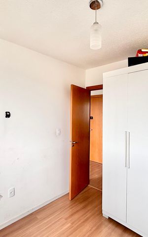 Apartamento para alugar com 36m², 2 quartos e sem vaga Apartamento para alugar com 36m², 2 quartos e sem vagaCloset do quarto 2