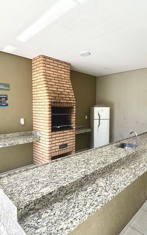 Apartamento para alugar com 36m², 2 quartos e sem vaga Apartamento para alugar com 36m², 2 quartos e sem vagaÁrea comum - Churrasqueira