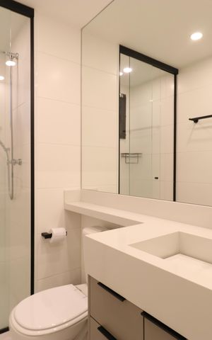 Apartamento à venda com 55m², 2 quartos e 1 vagaBanheiro da Suíte