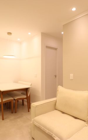 Apartamento à venda com 55m², 2 quartos e 1 vagaSala