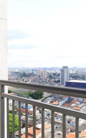 Apartamento à venda com 38m², 2 quartos e 1 vagaVaranda