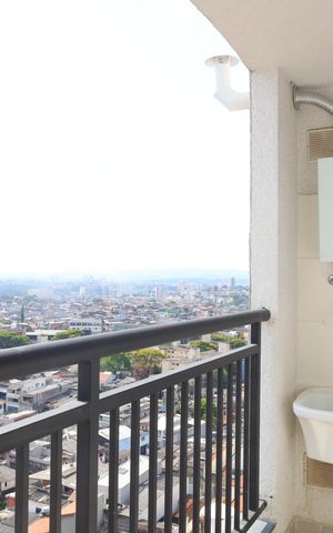 Apartamento à venda com 38m², 2 quartos e 1 vagaVaranda