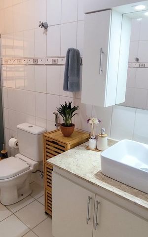 Apartamento à venda com 90m², 3 quartos e 1 vaga Apartamento à venda com 90m², 3 quartos e 1 vagaBanheiro 1