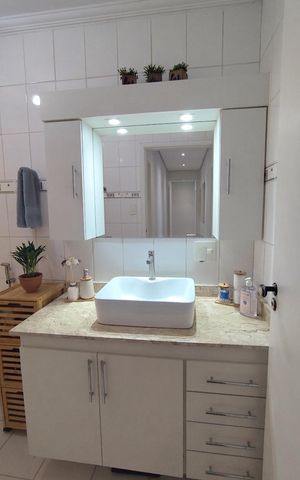 Apartamento à venda com 90m², 3 quartos e 1 vaga Apartamento à venda com 90m², 3 quartos e 1 vagaBanheiro 1