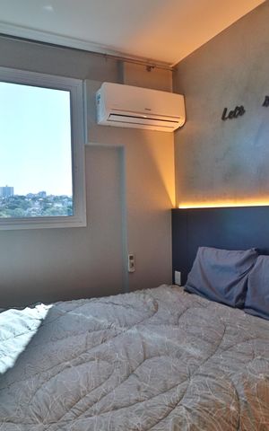 Apartamento para alugar com 74m², 2 quartos e 2 vagasQuarto 2 - Suíte