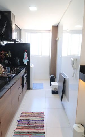 Apartamento para alugar com 74m², 2 quartos e 2 vagasCozinha