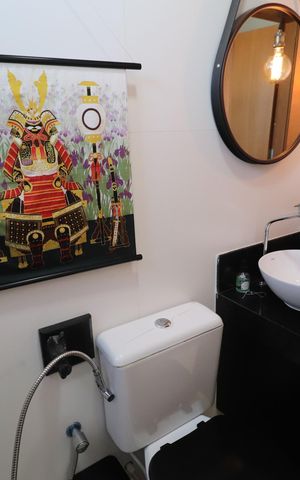 Apartamento para alugar com 74m², 2 quartos e 2 vagasBanheiro Social