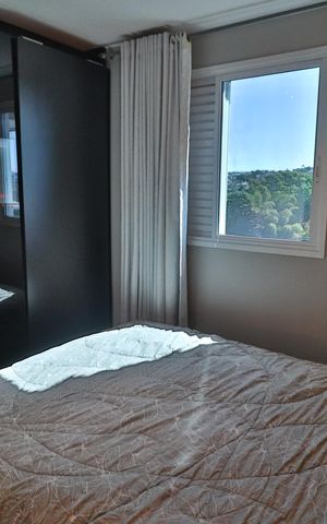 Apartamento para alugar com 74m², 2 quartos e 2 vagasQuarto 2 - Suíte