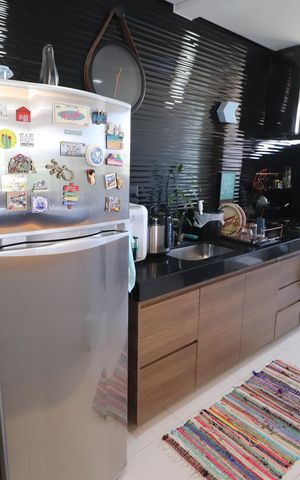 Apartamento para alugar com 74m², 2 quartos e 2 vagasCozinha