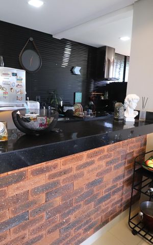 Apartamento para alugar com 74m², 2 quartos e 2 vagasCozinha