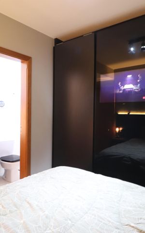 Apartamento para alugar com 74m², 2 quartos e 2 vagasQuarto 2 - Suíte