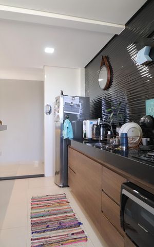 Apartamento para alugar com 74m², 2 quartos e 2 vagasCozinha